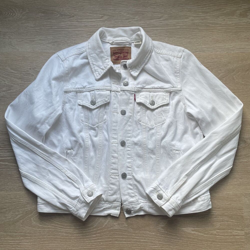 Levi's White Denim Jacket